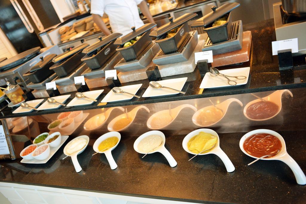 The Domain Bahrain Hotel And Spa - Adults Friendly 16 Years Plus Manama Exteriör bild A selection of sauces