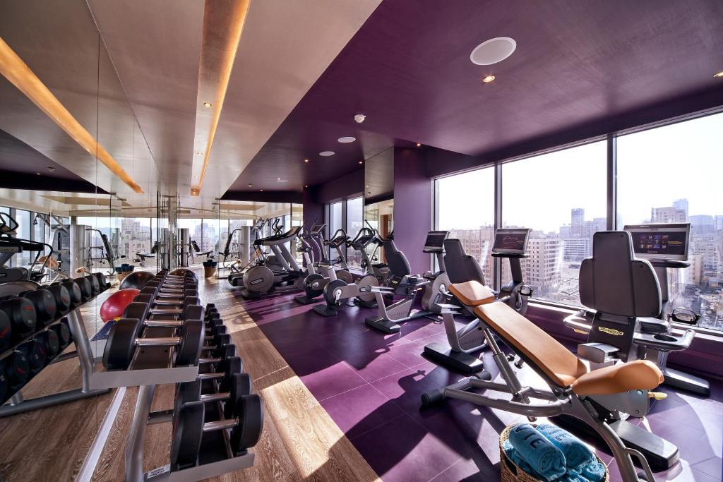 The Domain Bahrain Hotel And Spa - Adults Friendly 16 Years Plus Manama Exteriör bild The gym at the hotel