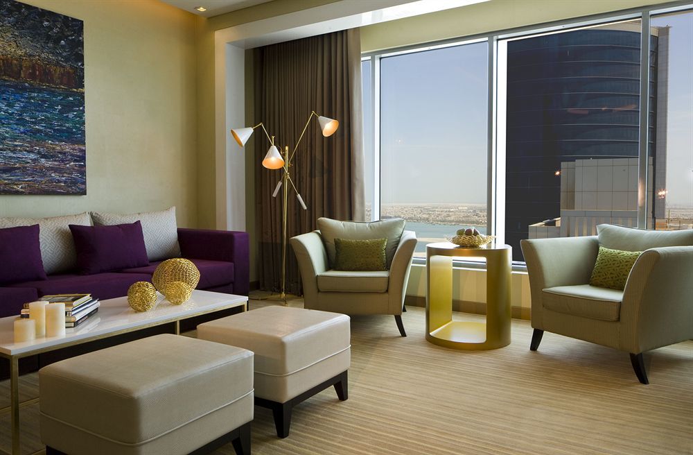 The Domain Bahrain Hotel And Spa - Adults Friendly 16 Years Plus Manama Exteriör bild A living room at the Ritz-Carlton, DIFC