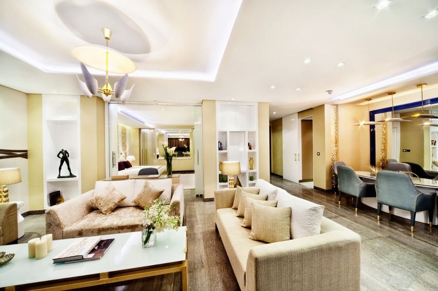 The Domain Bahrain Hotel And Spa - Adults Friendly 16 Years Plus Manama Exteriör bild The interior of the private suite